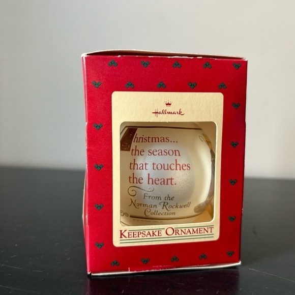 $5 ADD ON NEW Vintage Norman Rockwell Scenes Hallmark Christmas Ornament - Picture 3 of 6